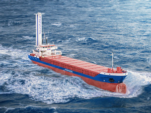 Amasus signs second contract with bound4blue for world’s largest suction sail system on a general cargo vessel