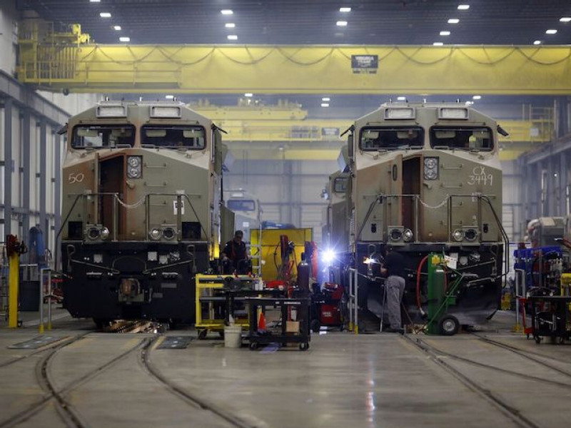 An AI startup is helping North American diesel trains clean up their act