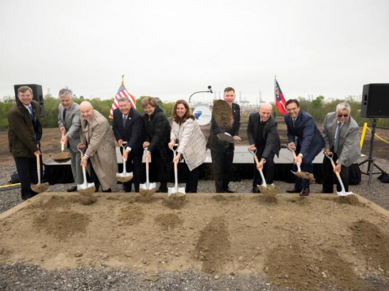 Mason Mega Rail breaks ground