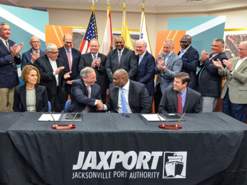 JAXPORT and SSA Marine reach long-term agreement on $238.7 million international container terminal at Blount Island