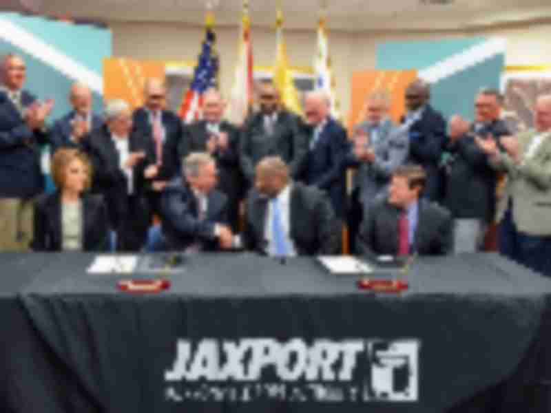 JAXPORT and SSA Marine reach long-term agreement on $238.7 million international container terminal at Blount Island