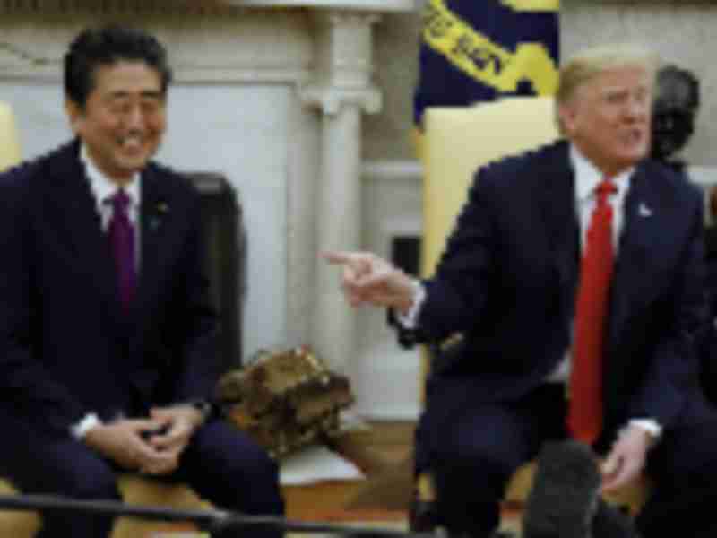 Trump, Abe ink trade deal as US withholds auto tariffs for now