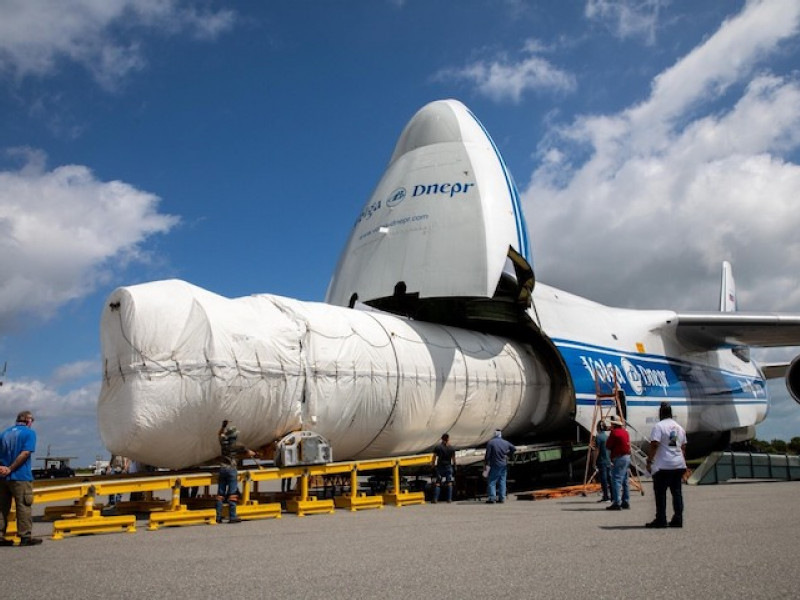 Volga-Dnepr delivers for first stage of United Launch Alliance’s Atlas 5 rocket for NASA’s next Mars rover mission