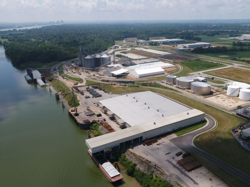 Ports of Indiana earns U.S. Marine Highway Grant for developing steel barge shuttle at Jeffersonville port