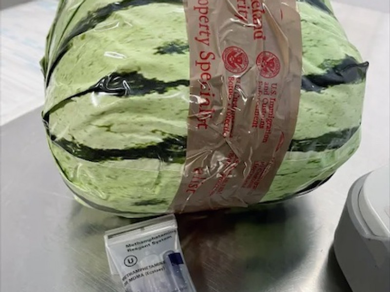 CBP officers discover $5 million worth of methamphetamine disguised as watermelons