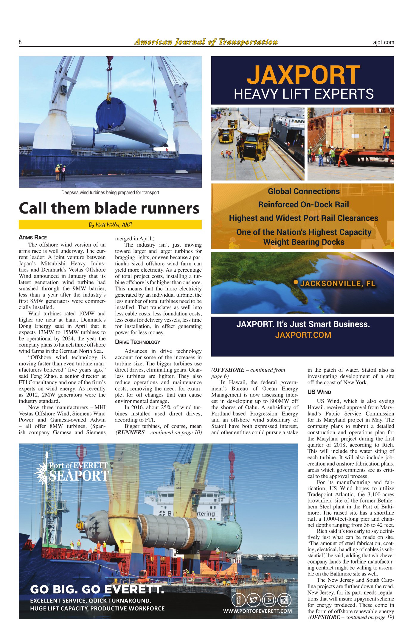 AJOT Digital Edition, Issue #657, Project Cargo