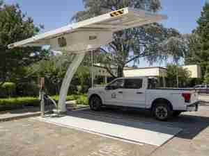 City of Vacaville, California deploys Beam Global EV ARC™ Off-Grid Solar EV Charging Systems