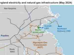 New England utility closes import-dependent gas-fired power plant, keeps LNG import option