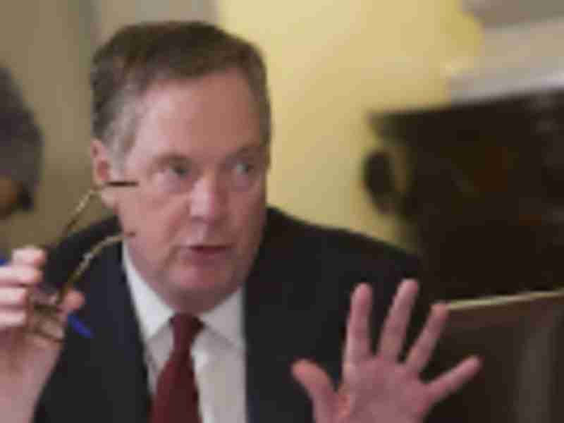 Lighthizer says US wants to keep tariff threat in China talks