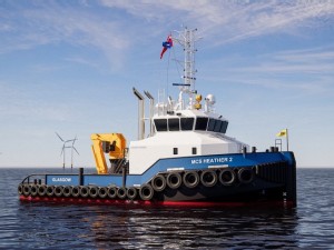 Damen Shipyards Group and Maritime Craft Services sign contract for a new Shoalbuster 2711 multi-purpose workboat