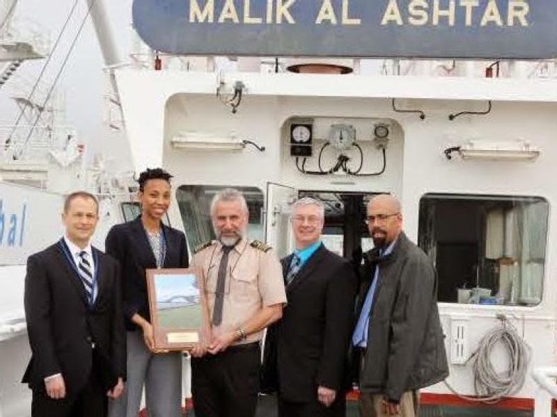 Global Container Terminals Welcomes Hapag Lloyd ’s 14,000 TEU “Malik Al-Ashtar”