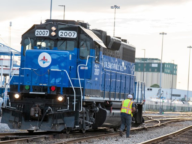 The Port of New Orleans announced double digit growth for intermodal rail volumes