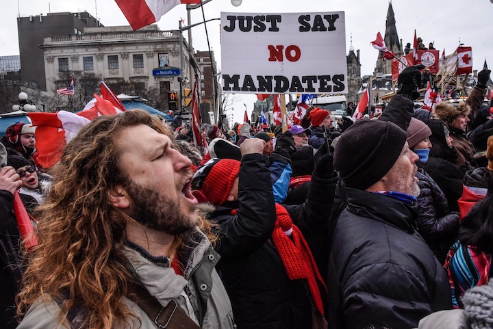 Canada Trucker Protest