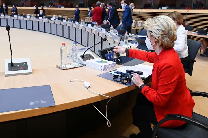 European Commission President Ursula von der Leyen