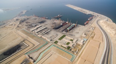 Aerial view of Oman Drydock Company