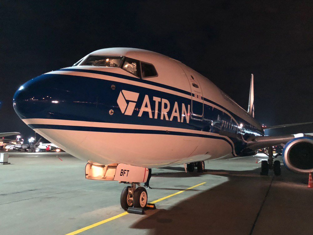 ATRAN airlines - delivery of the 2nd B737-800BCF