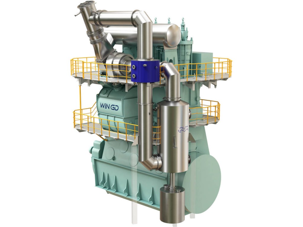 Alfa Laval PureCool, part of WinGD’s iCER technology on WinGD X-DF engines