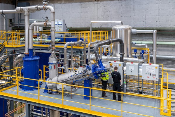 Alfa Laval Smit inert gas system in the Alfa Laval Test & Training Centre