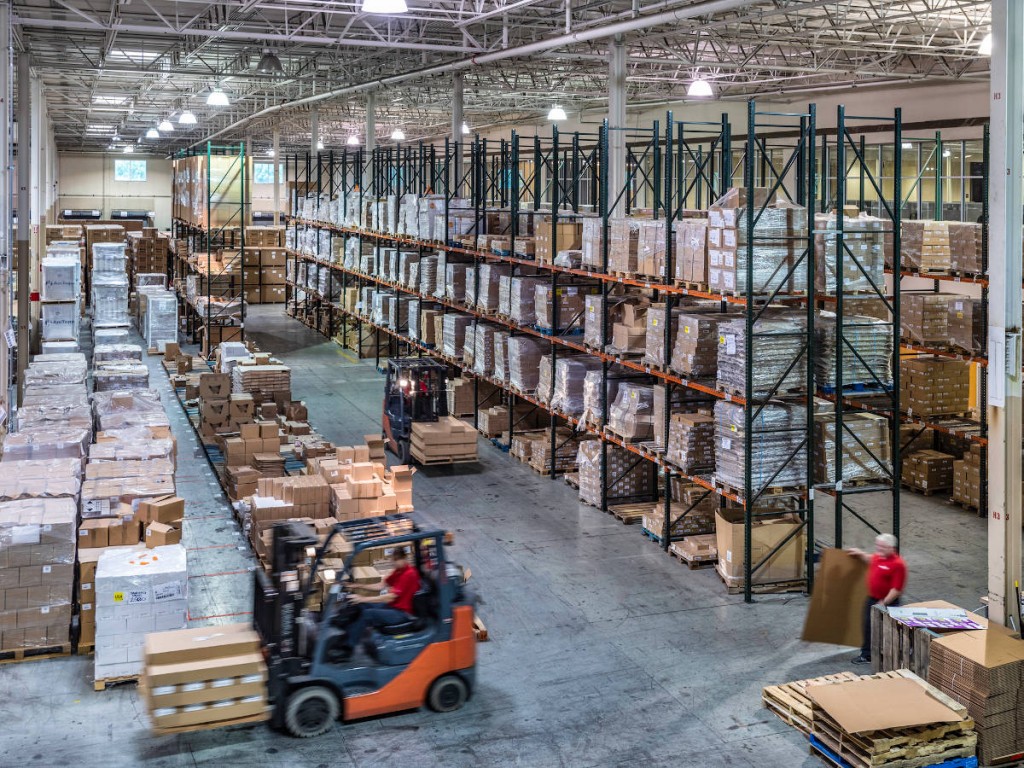 Averitt Distribution and Fulfillment Center in Nashville, TN.