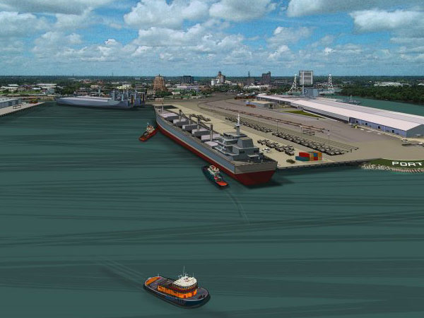 Port of Beaumont prepares to build 79 million general cargo dock