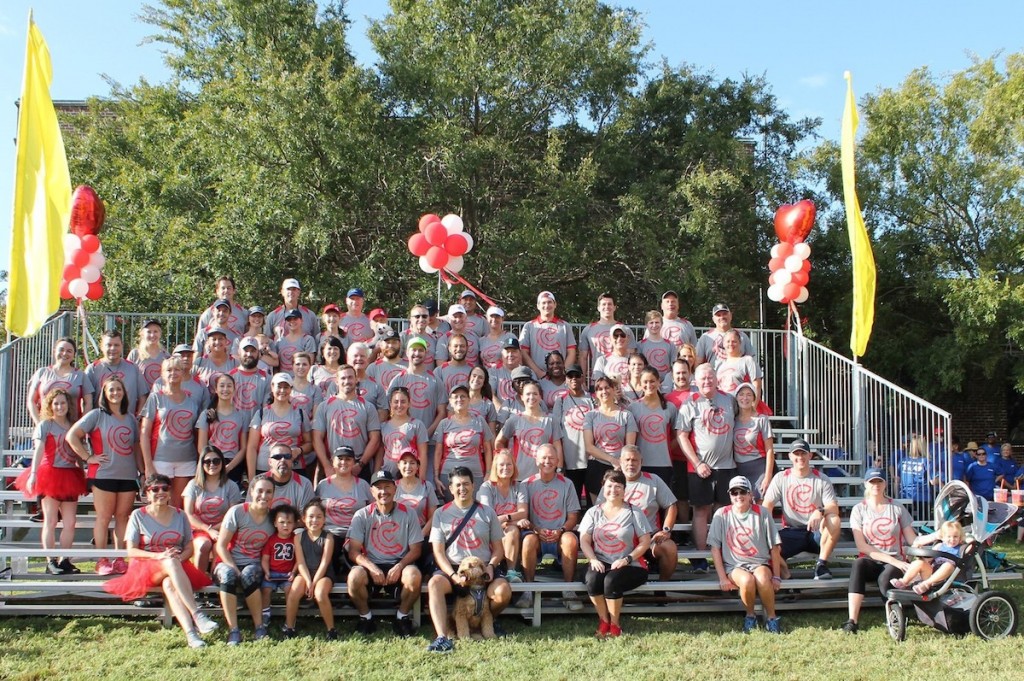 Crowley's Heart Walk team in 2019