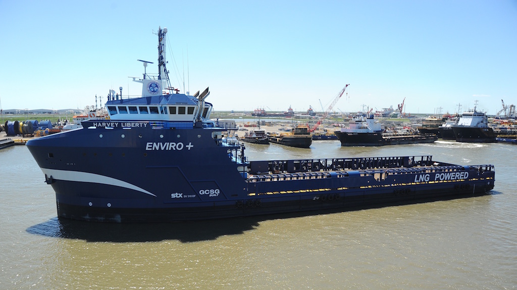 Harvey Liberty, Shell's latest LNG powered vessel