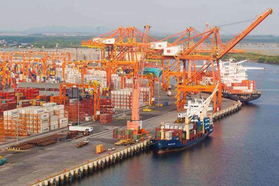 ICTSI’s terminal in Guayas, Ecuador, one of 32 terminals worldwide