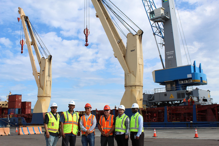 Bahamas Port Goes Electric With Konecranes Gottwald Generation 6 Mobile Harbor Crane Ajotcom 1583