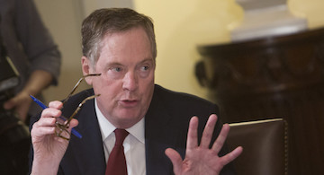 U.S. Trade Representative Robert Lighthizer 