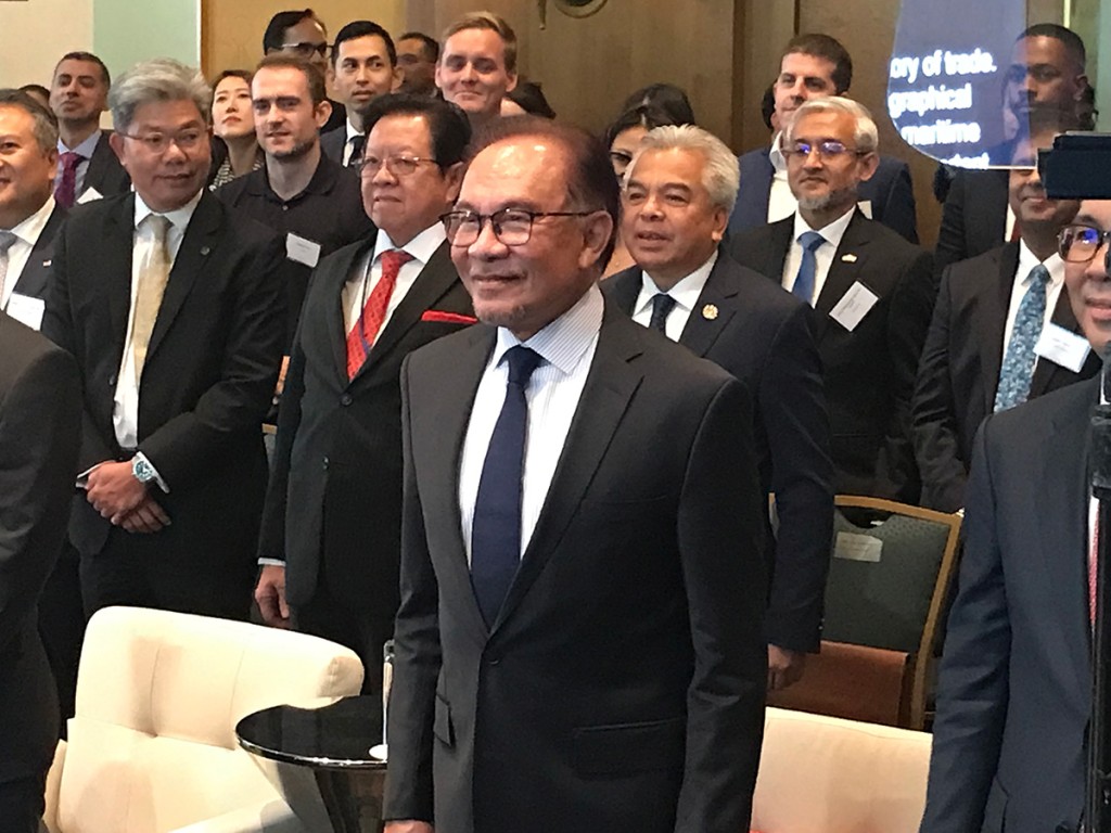 Malaysian Prime Minister Anwar Ibrahim in New York