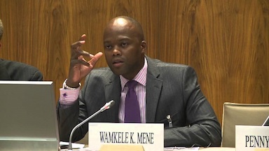 Wamkele Mene, secretary-general of the African Continental Free Trade Area