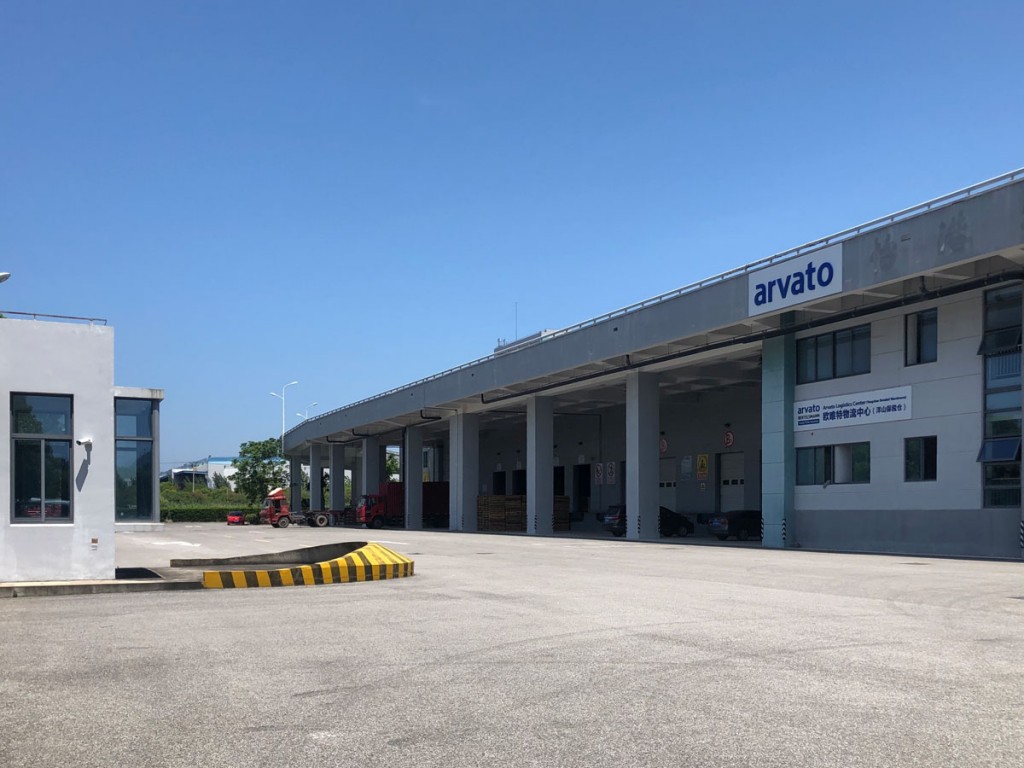 New Arvato warehouse in the Yangshan Free Trade Zone