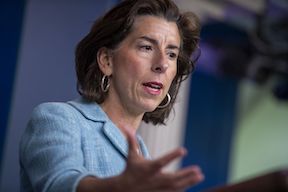 Secretary of Commerce Gina M. Raimondo