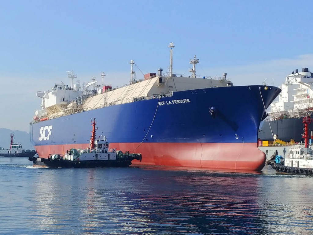 SCF Group’s latest LNG carrier, SCF La Perouse