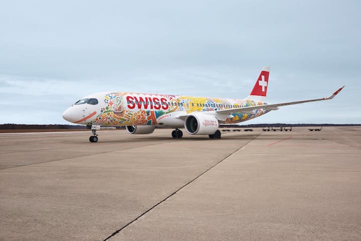 carry on swiss air