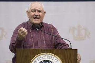 U.S. Agriculture Secretary Sonny Perdue