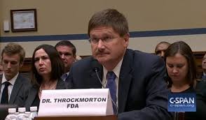 Douglas Throckmorton, deputy director for regulatory programs in the FDA