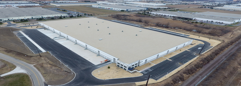 417,384 SF spec building in Pleasant Prairie, Wisconsin