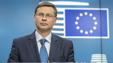 EU’s trade chief, Valdis Dombrovskis,