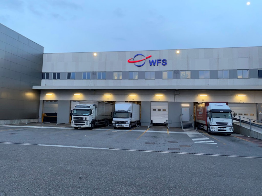 WFS handles 11 airline customers at its cargo terminal in Milan Malpensa.