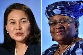 Nigeria’s Ngozi Okonjo-Iweala and South Korea’s Yoo Myung-hee