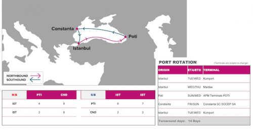 ONE launches Black Sea Turkey Service 2 (BT2)