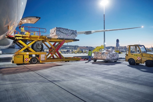 Another increase in air cargo handling at Vienna Airport