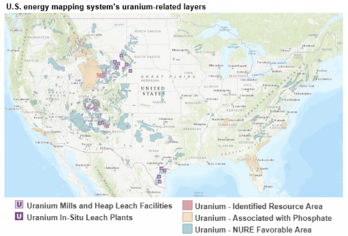 U.S. uranium production in 2018 was the lowest in nearly 70 years ...