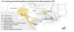 Natural gas intrastate pipeline capacity additions outpaced interstate ...