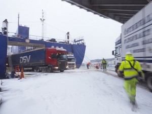 Freight is up nine percent at Port of Kapellskär