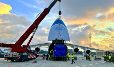 Antonov Airlines delivered critical oil and gas equipment from Norway to Singapore