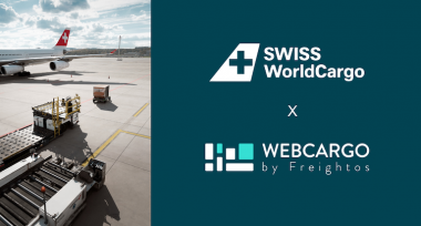 Swiss WorldCargo expands its digital presence on WebCargo by Freightos