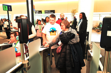 Port Authority hosts run-through of airport experience for individuals with disabilities and families at Newark Liberty International Airport