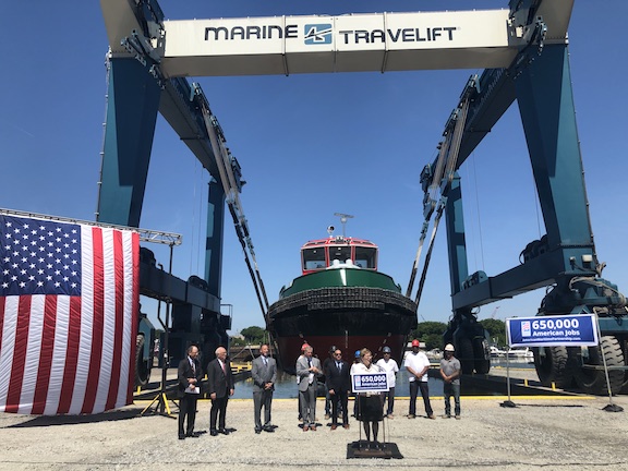 Congresswoman Kaptur highlights the importance of the domestic maritime industry to Ohio